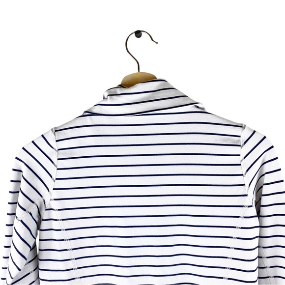 Lululemon In Stride Jacket 4 Navy Striped - Picture 8 of 12